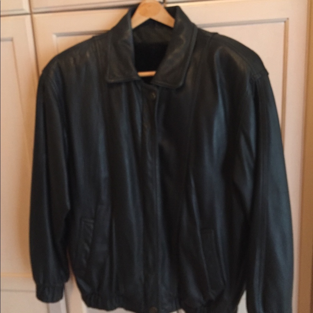 Leather jacket